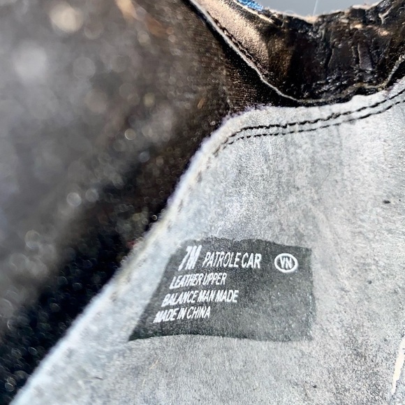 Aerosoles Patrol Car Leopard Print Ankle Boots Diamond Flex Outsole Size 7 M - Picture 12 of 13